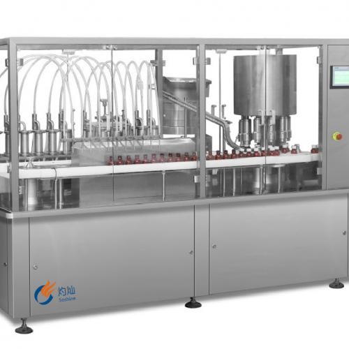 Filling and sealing machine Filling and sealing machine