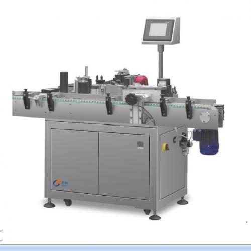 High speed vertical stand labeling machine